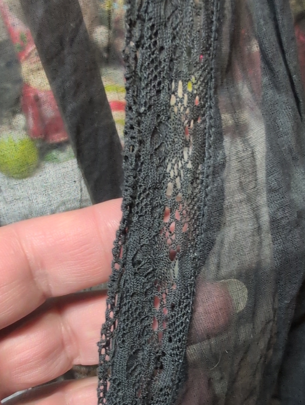 NWTO Ewa I Walla 100% Crinkle Voile Cotton Tie Tunic - Picture 7 of 11